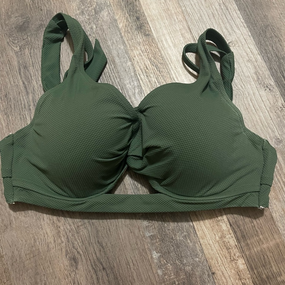 Shade & Shore Green Bikini with Underwire Support